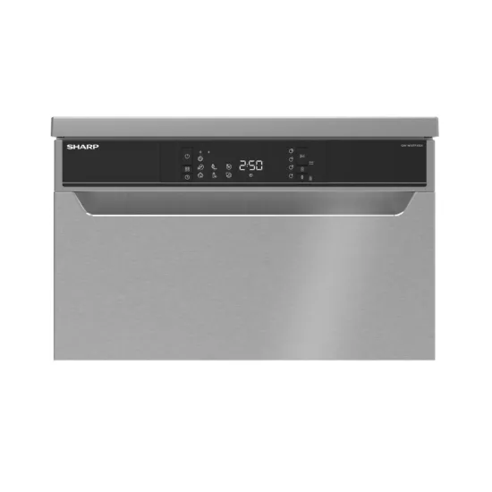 Sharp QW-NA1FF45DI-EU mosogatógép, 16 teríték, 3 kosár, 59.8x59.8x85 cm, inox szín