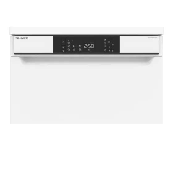 Sharp QW-NA1FF45DW-EU mosogatógép, 16 teríték, 3 kosár, 59.8x59.8x85 cm