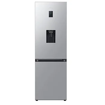 Samsung RB34C652ESA/EF No Frost alulfagyasztós kombinált hűtőszekrény, 227/114L, Digitális Inverter Kompresszor, Wifi, 59.5x65.8x185.3 cm, fémes grafit szín 