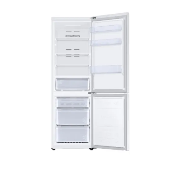 Samsung RB34T670DWW/EF No Frost alulfagyasztós kombinált hűtőszekrény, 230/114L, Digitális Inverter Kompresszor, 59.5x65.8x185.3 cm 