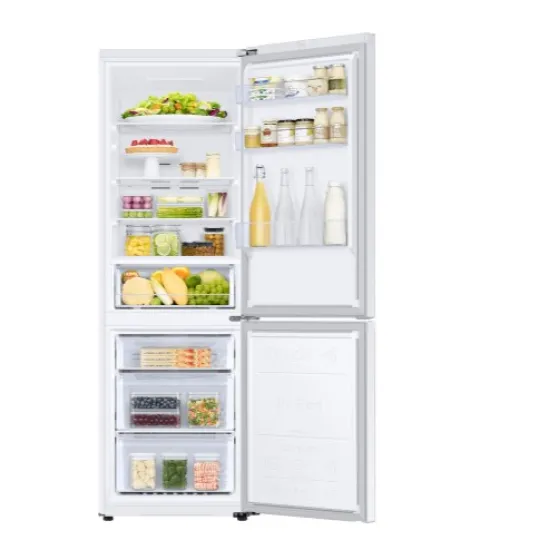 Samsung RB34T670DWW/EF No Frost alulfagyasztós kombinált hűtőszekrény, 230/114L, Digitális Inverter Kompresszor, 59.5x65.8x185.3 cm 