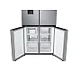 Samsung RF48A401EM9/EO No Frost side by side hűtőszekrény francia ajtós kialakítással, 329/159L, Digitális Inverter Kompresszor, 83.3x74x179.3 cm, matt ezüst szín 