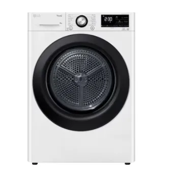 LG RH80V3AVBN hőszivattyús szárítógép, 8 kg, Wifi, inverter motor, 60x66x85 cm