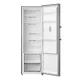 Tesla RS3600FMX inox egyajtós hűtőszekrény, 362L, 59.5x61.8x185 cm 
