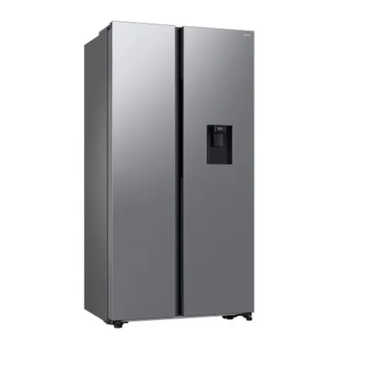 Samsung RS57DG410EM9EO No Frost side by side hűtőszekrény, 370/208L, Digitalis Inverter Kompresszor, Wifi, 91.2x65.4x178 cm, matt ezüst szín