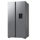 Samsung RS57DG410EM9EO No Frost side by side hűtőszekrény, 370/208L, Digitalis Inverter Kompresszor, Wifi, 91.2x65.4x178 cm, matt ezüst szín