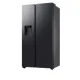 Samsung RS70F64KEFEO side by side hűtőszekrény, 420/220L, AI inverteres kompresszor, Wifi, 91.2x72.6x178.4 cm, fekete DOI szín 