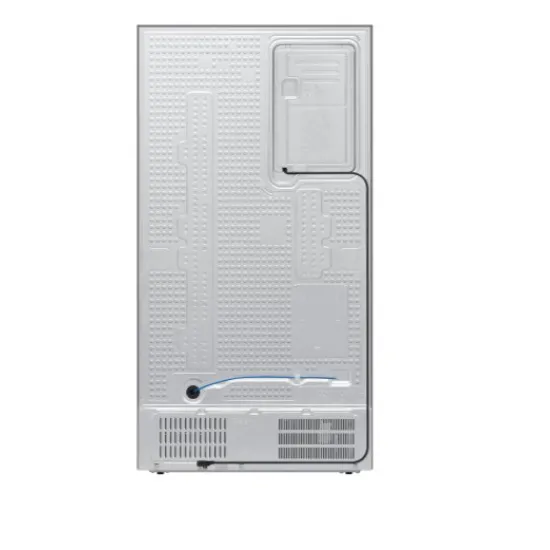 Samsung RS70F64KEFEO side by side hűtőszekrény, 420/220L, AI inverteres kompresszor, Wifi, 91.2x72.6x178.4 cm, fekete DOI szín 