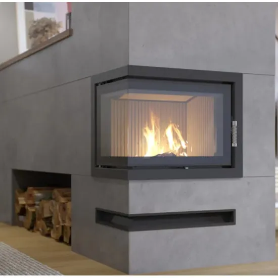 Nordflam Roten jobbos beépíthető kandallóbetét 11kW-os