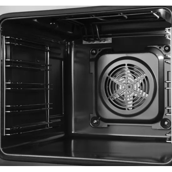 Amica SIA111 SB indukciós tűzhely matt fekete 50x60x85 cm, gőztisztítás funkcióval Soft Close - lassú ajtó zárással