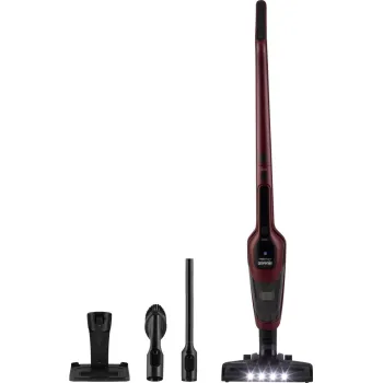 Gorenje SVC216100FSIIR álló porszívó, bordó szín 