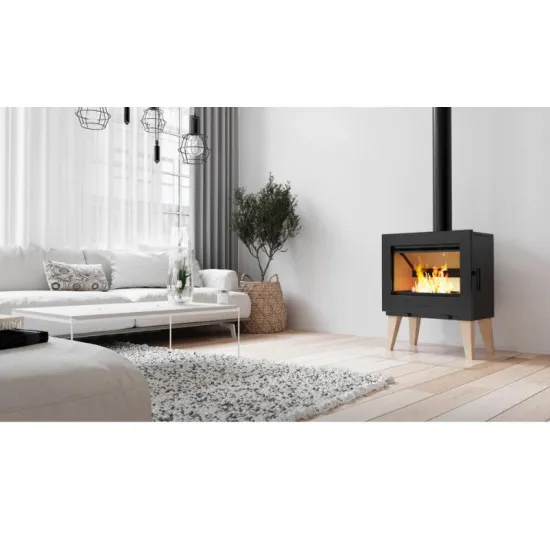 Nordflam Skane kandalló fa lábakkal 9kW