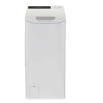 Candy TCAS 276TM6-S  felültöltős mosógép, 7 kg, Wifi, gőz, inverter motor, 40.5x60x86 cm