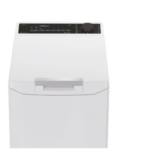 Haier THASN2856TM4-S felültöltős mosógép, 8.5 kg, gőz, Wifi, inverter motor, 40.5x60x86 cm