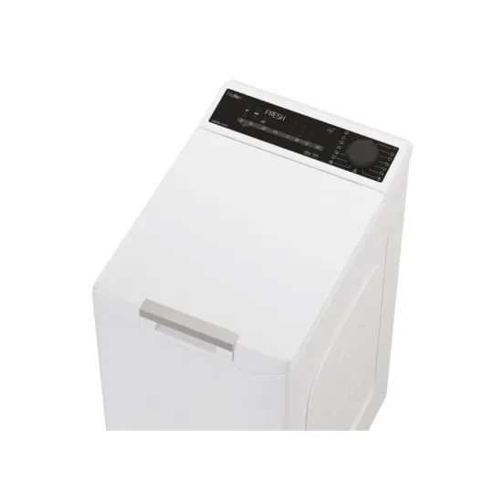 Haier THASN2856TM4-S felültöltős mosógép, 8.5 kg, gőz, Wifi, inverter motor, 40.5x60x86 cm