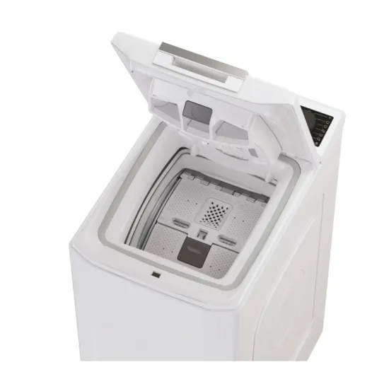 Haier THASN476TM4-S felültöltős mosógép, 7 kg, inverter motor, gőz, Wifi, 40.5x60x86 cm