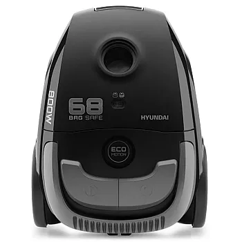 Hyundai VC068B porzsákos porszívó, 800W, fekete szín 