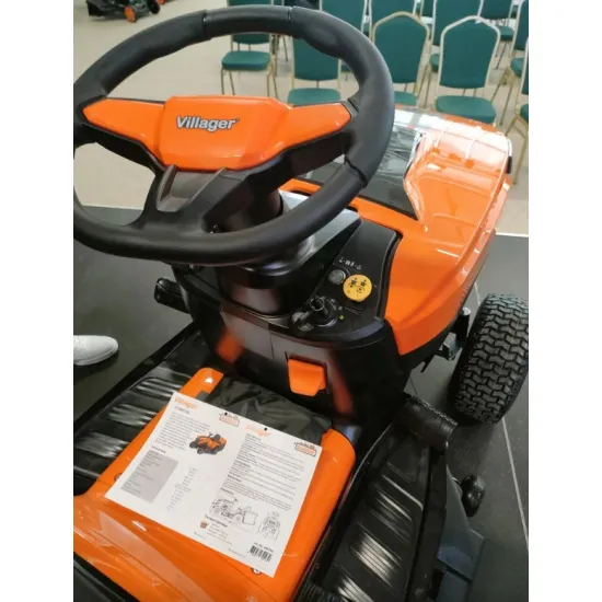 Villager VT 865 HD fűnyíró traktor (hidrosztatikus hajtással, fűgyűjtővel), ingyenes beüzemelés és házhoz szállítás 