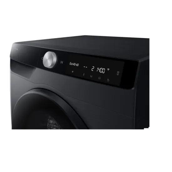 Samsung WD90DG6G94BBU4 mosó-szárítógép, 9/5 kg, inverter motor, gőz, Wifi, 60x49x85 cm, fekete szín