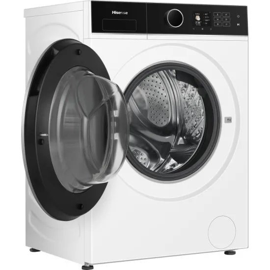 Hisense WF5I1045BWQ elöltöltős mosógép, 10.5 kg, Wifi, gőz,59.5x55x84.5 cm