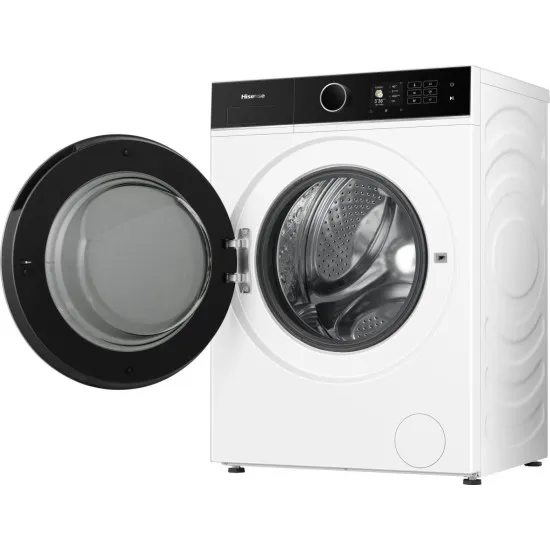 Hisense WF5I1045BWQ elöltöltős mosógép, 10.5 kg, Wifi, gőz,59.5x55x84.5 cm