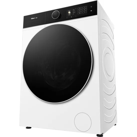 Hisense WF5I1045BWQ elöltöltős mosógép, 10.5 kg, Wifi, gőz,59.5x55x84.5 cm