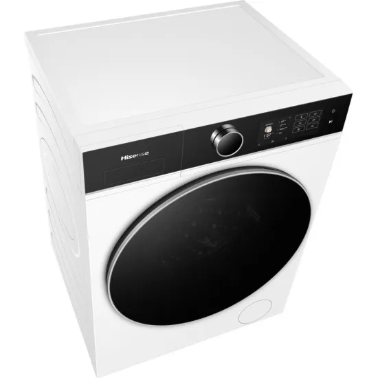 Hisense WF5I8043BWF elöltöltős mosógép, 8 kg, Wifi, gőz,59.5x47x84.5 cm