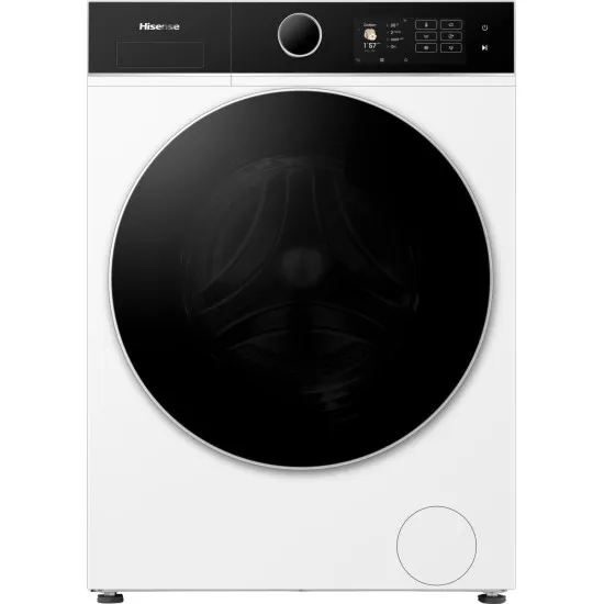 Hisense WF5I8043BWF elöltöltős mosógép, 8 kg, Wifi, gőz,59.5x47x84.5 cm