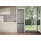 Whirlpool WHK 22412 X5EA Total No Frost alulfagyasztós kombinált hűtőszekrény, 297/118L, 59.5x67.3x203.5 cm, inox szín