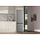 Whirlpool WHK 22412 X5EA Total No Frost alulfagyasztós kombinált hűtőszekrény, 297/118L, 59.5x67.3x203.5 cm, inox szín