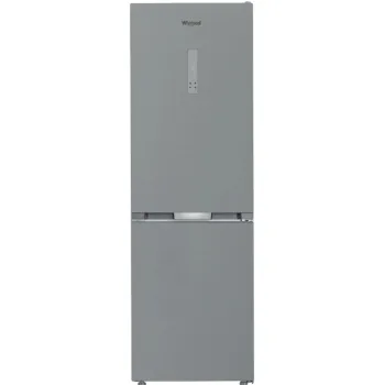Whirlpool WHK 26362 XP5E Total No Frost alulfagyasztós kombinált hűtőszekrény, 210/106L, 59.5x66.3x186.5 cm, új ezüst szín