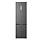 Whirlpool WHK 26413 XBR6EA1 Total No Frost alulfagyasztós kombinált hűtőszekrény, 297/118L, Zen Inverter Kompresszor, 59.5x67.3x203.5 cm, sötét inox szín 