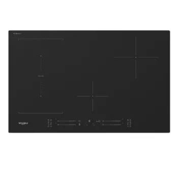 Whirlpool WL S3777 NE BM beépíthető indukciós kerámialap, 77x51x5.4 cm, fekete szín 