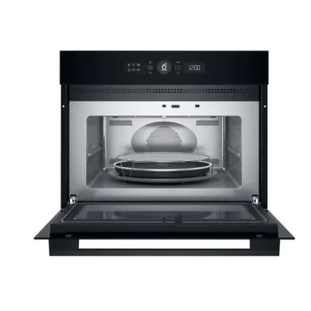 Whirlpool WMW54HMB beépíthető mikrohullámú sütő, 40L, 900W, 59.5x56x45.5 cm, fekete szín 