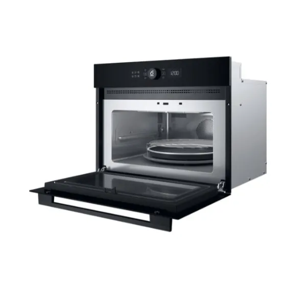Whirlpool WMW54HMB beépíthető mikrohullámú sütő, 40L, 900W, 59.5x56x45.5 cm, fekete szín 