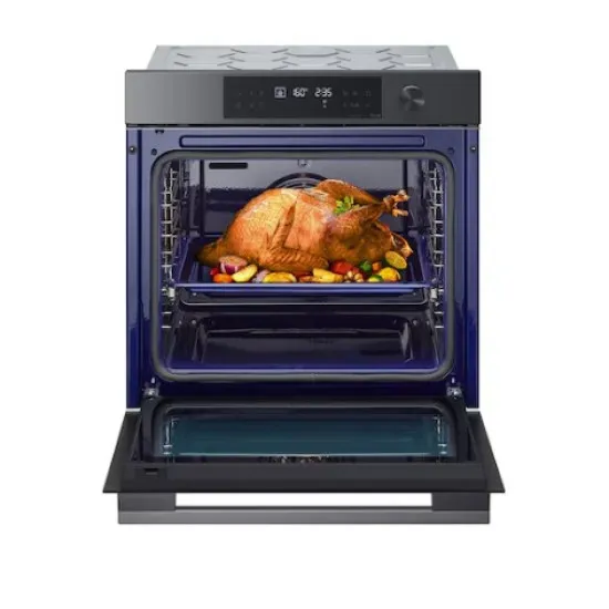 LG WS7D7632WB beépíthető sütő, 76L, 59.2x56.9x59.4 cm, fekete inox szín 