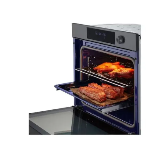 LG WS7D7632WB beépíthető sütő, 76L, 59.2x56.9x59.4 cm, fekete inox szín 