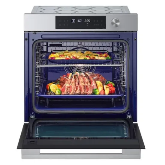 LG WSED7612S beépíthető sütő, 76L, Wifi, 59.2x56.9x59.4 cm, inox szín