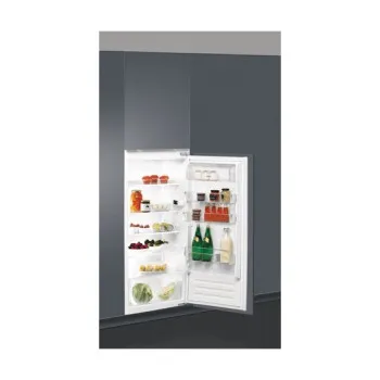 Whirlpool ARG 7182 beépíthető egyajtós hűtőszekrény, 209L, 54x54.5x122 cm, inox 