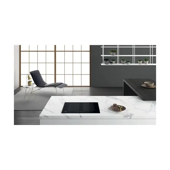 Whirlpool WF S8865 NE beépíthető indukciós kerámialap, 65x51x5.4 cm, fekete szín