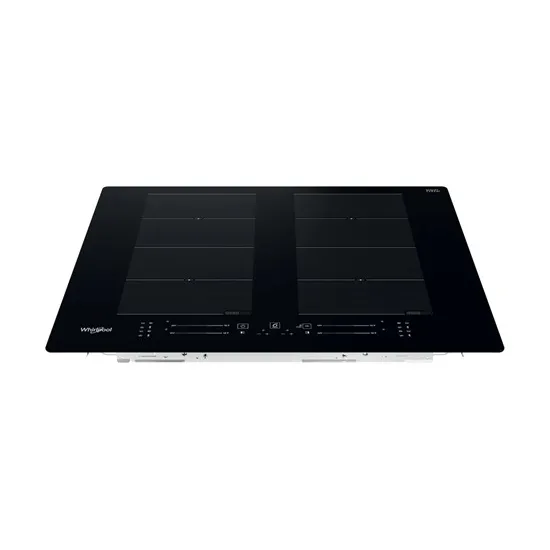 Whirlpool WF S8865 NE beépíthető indukciós kerámialap, 65x51x5.4 cm, fekete szín