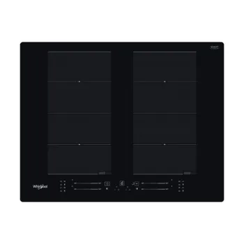 Whirlpool WF S8865 NE beépíthető indukciós kerámialap, 65x51x5.4 cm, fekete szín
