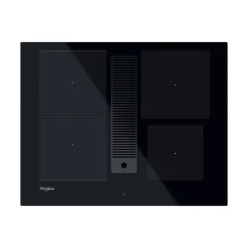 Whirlpool WVH 1065B F KIT beépíthető indukciós kerámialap beépített elszívóval, 65x51.5x32 cm, fekete szín