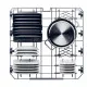 Haier XF 4A4M4BX mosogatógép, 14 teríték, Bio Led fertőtlenítő fénnyel, 3 kosár, Wifi, automatikus ajtónyitás, inverter motor, 59.7x59.8x85 cm, inox szín 