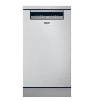 Haier XF0C3TB0FX mosogatógép, 10 teríték, Wifi, inverter motor, automatikus ajtónyitás, 44.8x60.5x84.6 cm, inox szín 