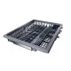 Haier XF1C3TB1FX mosogatógép, 11 teríték, Wifi, inverter motor, 3 kosár, automatikus ajtónyitás, 44.8x60.5x84.6 cm, inox
