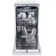 Haier XF1C3TB1FX mosogatógép, 11 teríték, Wifi, inverter motor, 3 kosár, automatikus ajtónyitás, 44.8x60.5x84.6 cm, inox