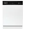 Haier XH 4A4F4B kezelőpaneles beépíthető mosogatógép, 14 teríték, Wifi, inverter motor, 3 kosár, automatikus ajtónyitás, 59.7x57.2x84.8 cm, inox szín 