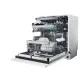 Haier XS 63A4M4B teljesen beépíthető mosogatógép 16 teríték, Wifi, 3 kosár, automatikus ajtónyitás, 59.7x55.5x81.8 cm
