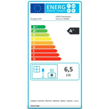 Zaria Speckstein kandalló zsírkő borítással, 6kW